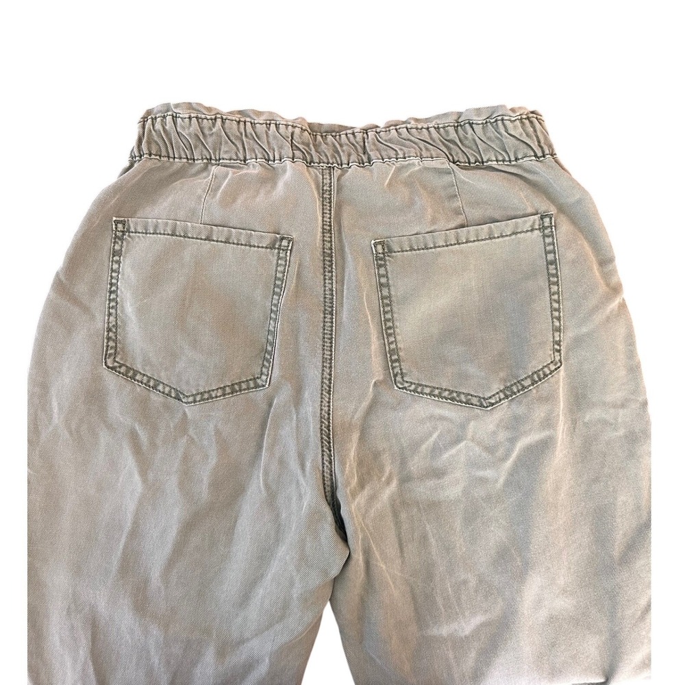 Sanctuary Standard Surplus Olive Green Paperbag Waist Button Fly Pants Size 28 - Picture 7 of 9